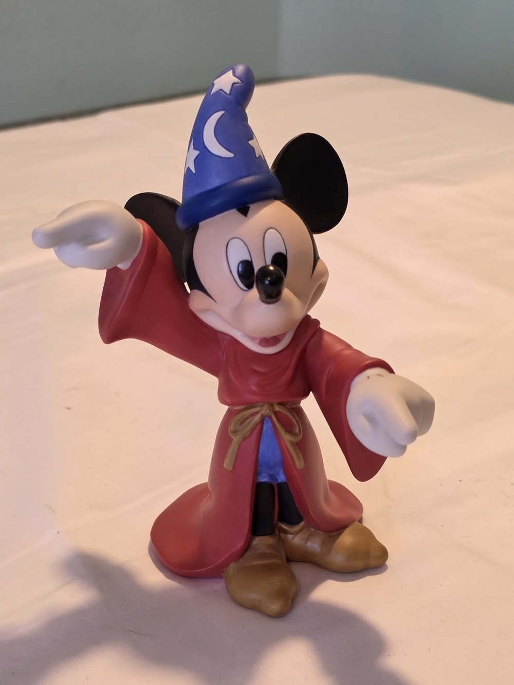 Disney Figurine with Red, Blue and Gold Accents
